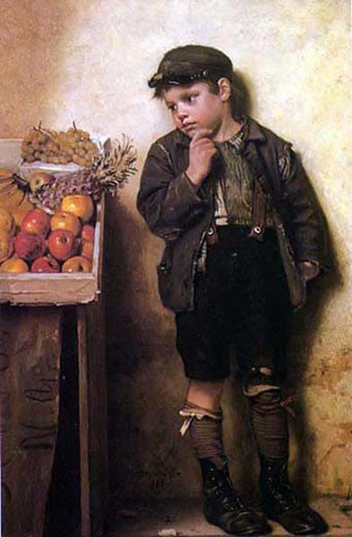 Eying the Fruit Stand